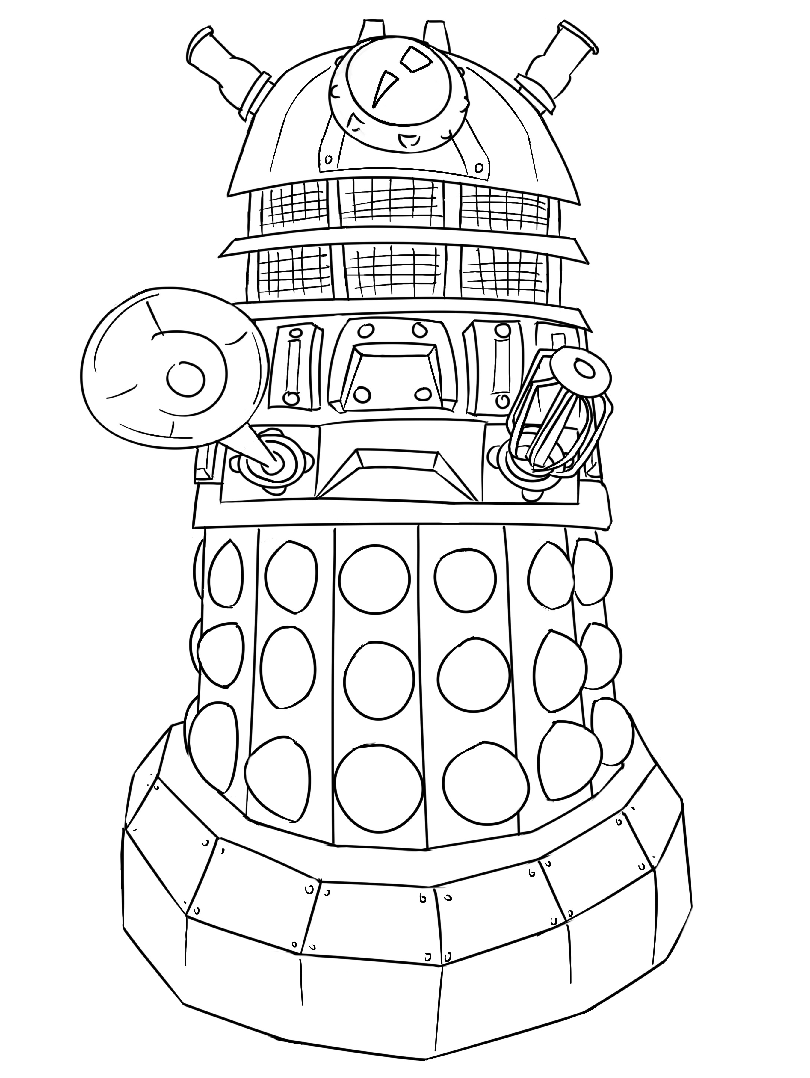 Doctor Who Coloring Pages
 