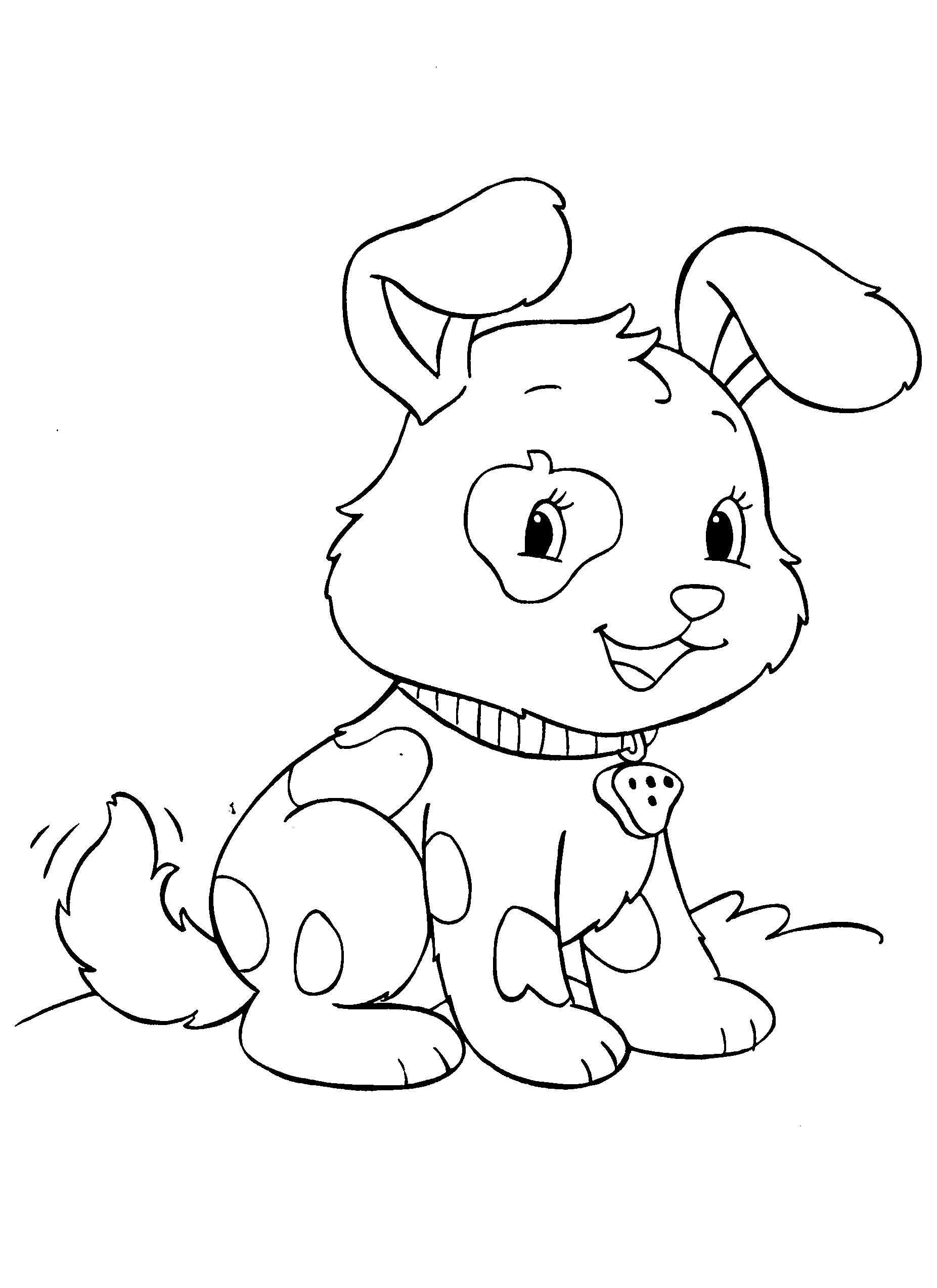 Dog Coloring Pages Printable
 Free Printable Puppy Coloring 5203