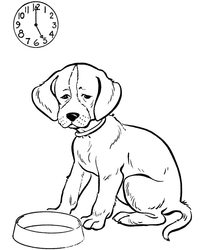 Dog Coloring Pages Printable
 Free Printable Dog Coloring Pages For Kids