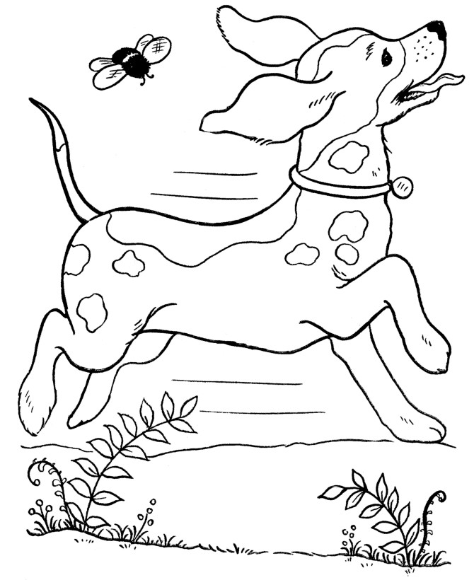 Dog Coloring Pages Printable
 Free Printable Dog Coloring Pages For Kids