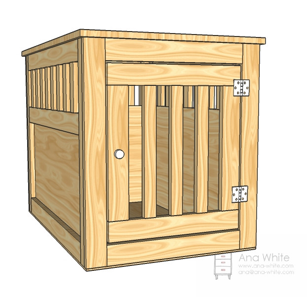 Dog Crate Divider DIY
 Wood Diy Dog Crate Blueprints PDF DIY Download How To build