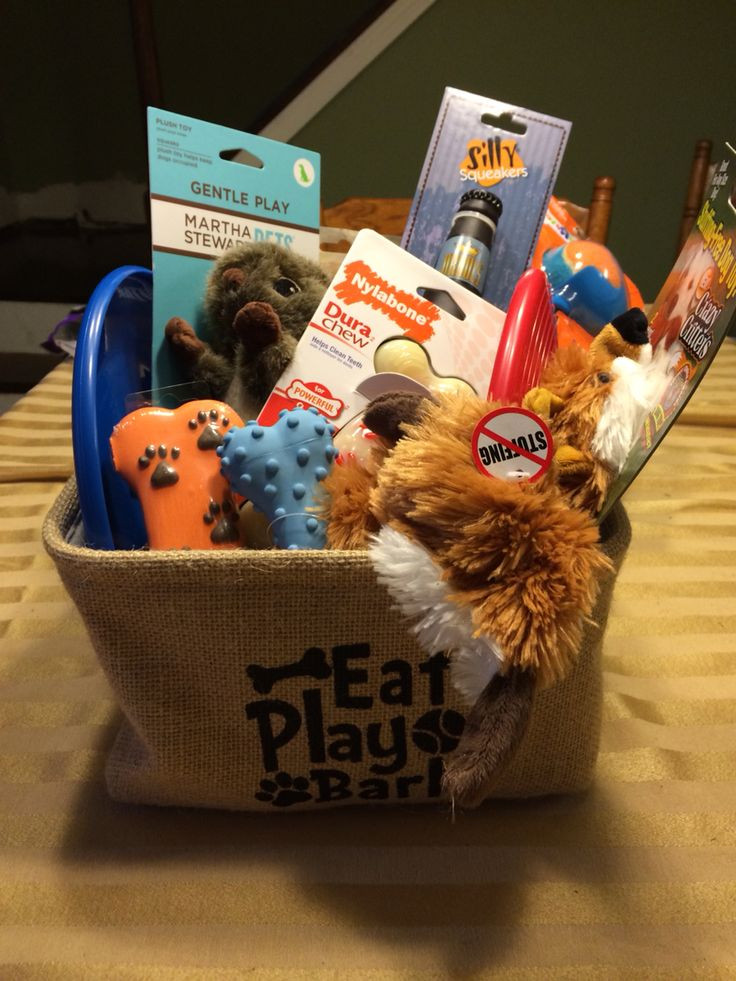 Dog Gift Basket Ideas
 25 best ideas about Dog Gift Baskets on Pinterest