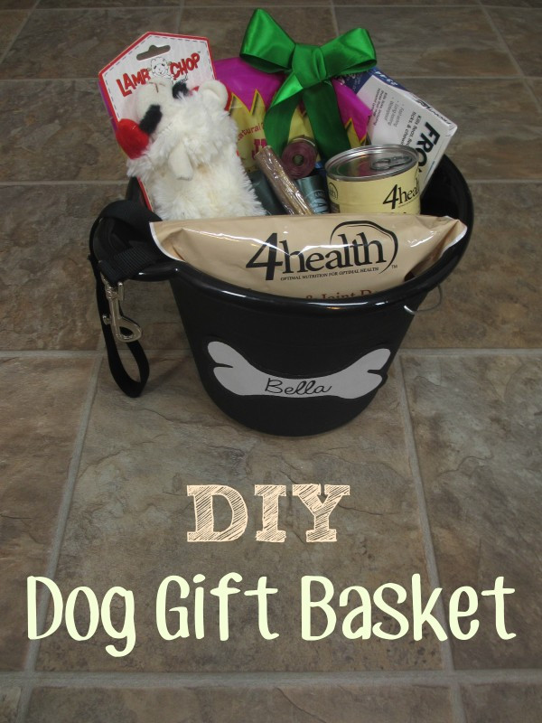 Dog Gift Basket Ideas
 DIY Dog Gift Basket Christmas or Donation Idea
