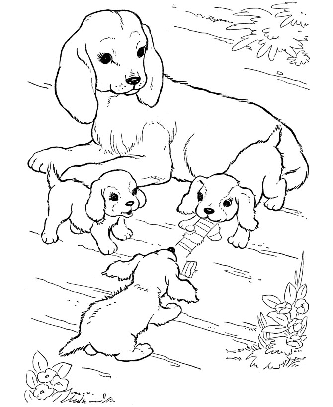Best ideas about Dog With Puppies Coloring Pages For Teens
. Save or Pin Cute Coloring Pages Puppies Coloring Home Now.