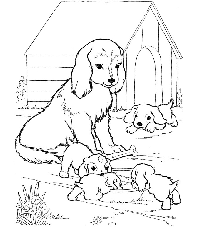 Best ideas about Dog With Puppies Coloring Pages For Teens
. Save or Pin Cute Girly Coloring Pages Coloring Home Now.