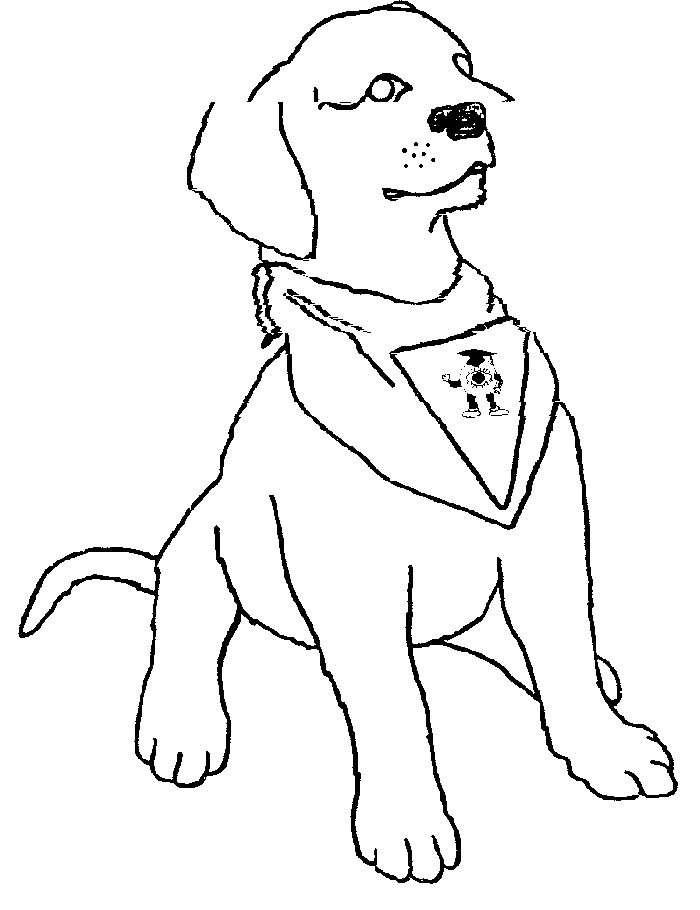 Doggie Coloring Pages
 Free Printable Dog Coloring Pages For Kids