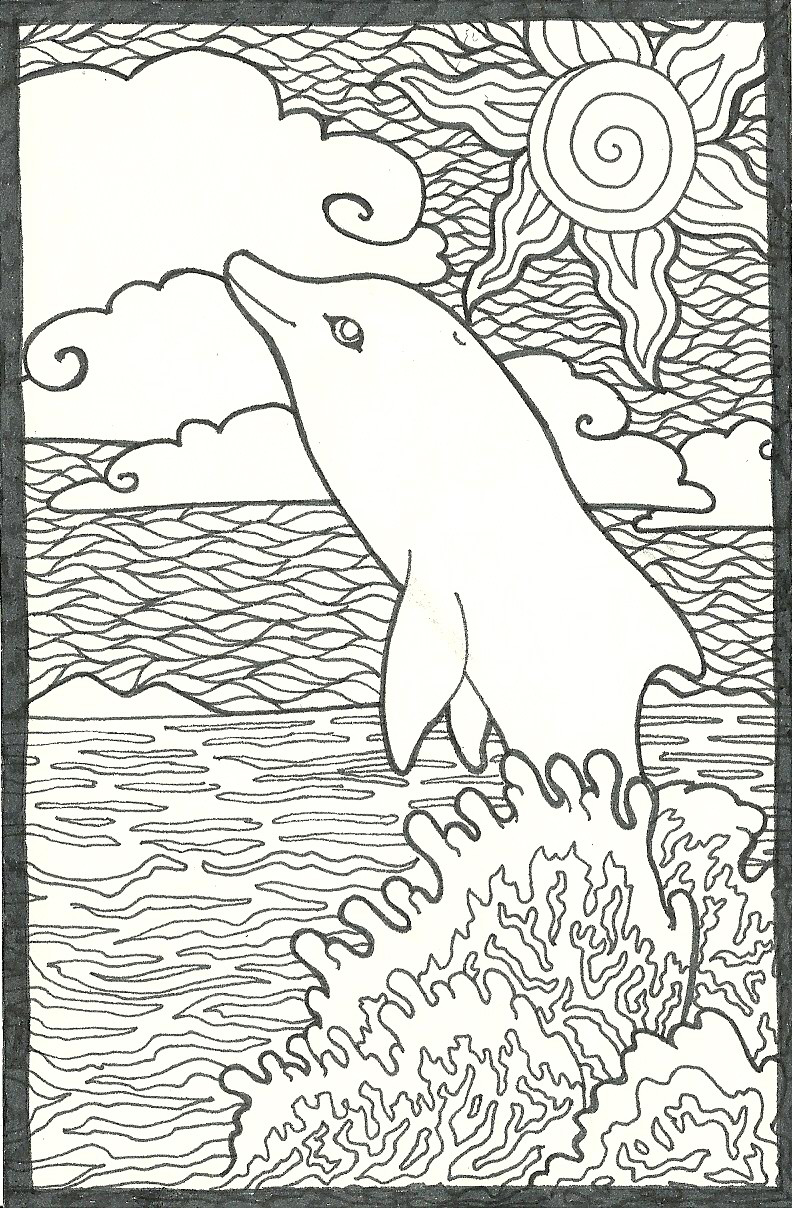 Dolphin Printable Coloring Sheets
 35 Best Free Dolphin Coloring Pages Gianfreda