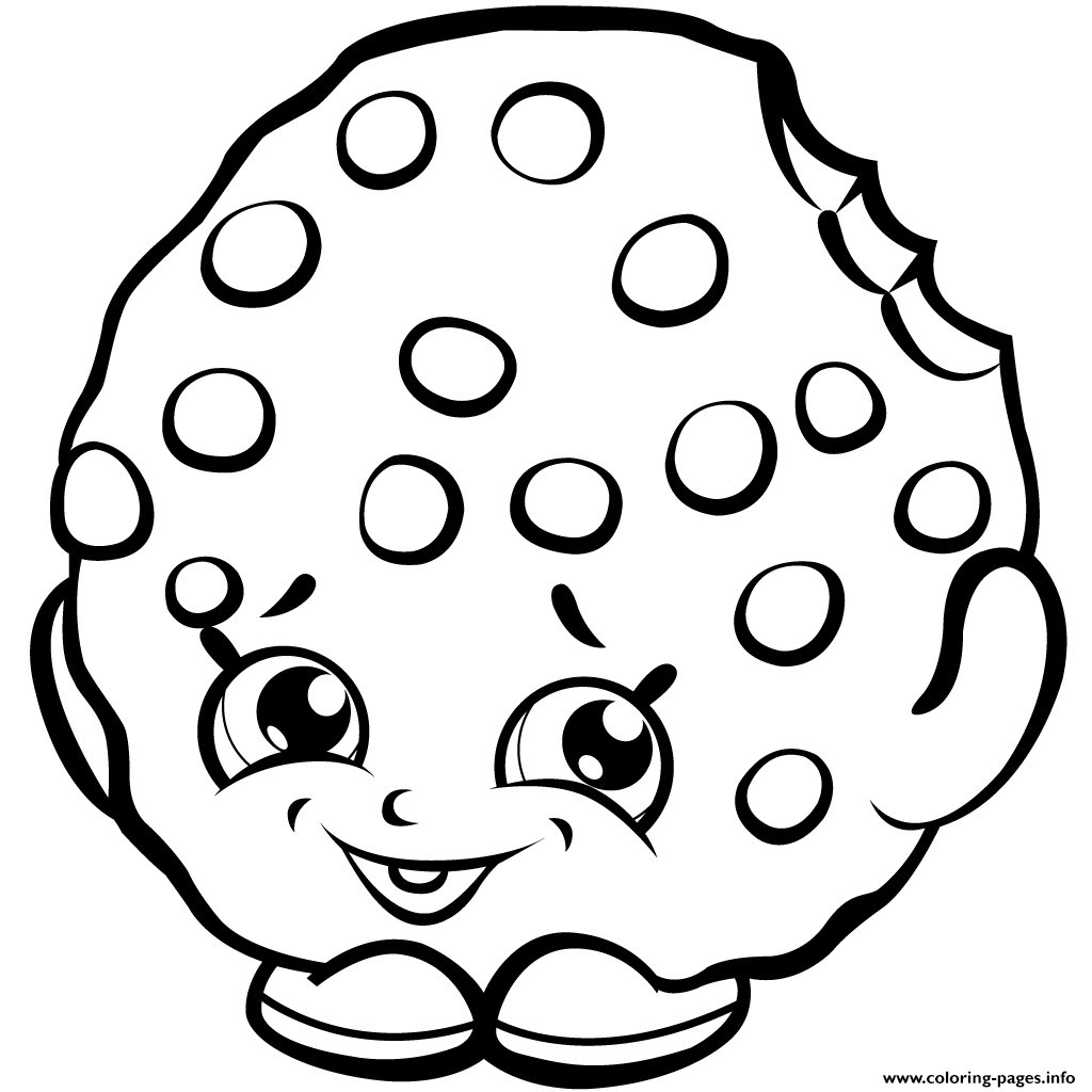 Donuts Coloring Pages
 Shopkins Donut Coloring Pages thekindproject