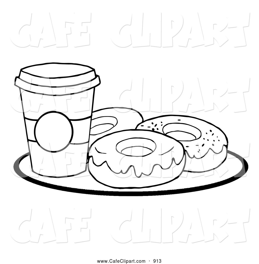 Donuts Coloring Pages
 Shopkins Donut Clipart thekindproject