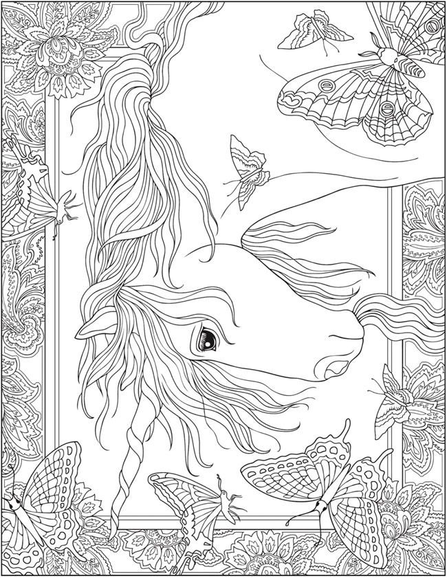Dover Coloring Book
 1320 best images about Creative Haven coloring pages By