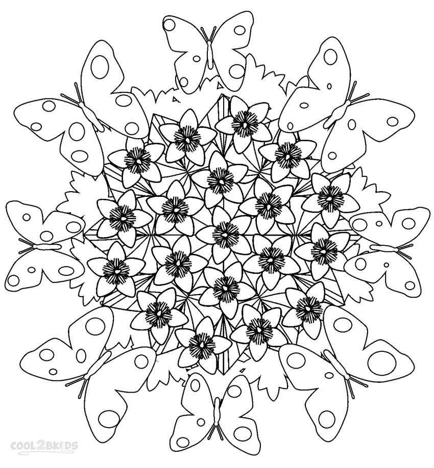 Download Coloring Pages
 Free Printable Mandalas for Kids Best Coloring Pages For
