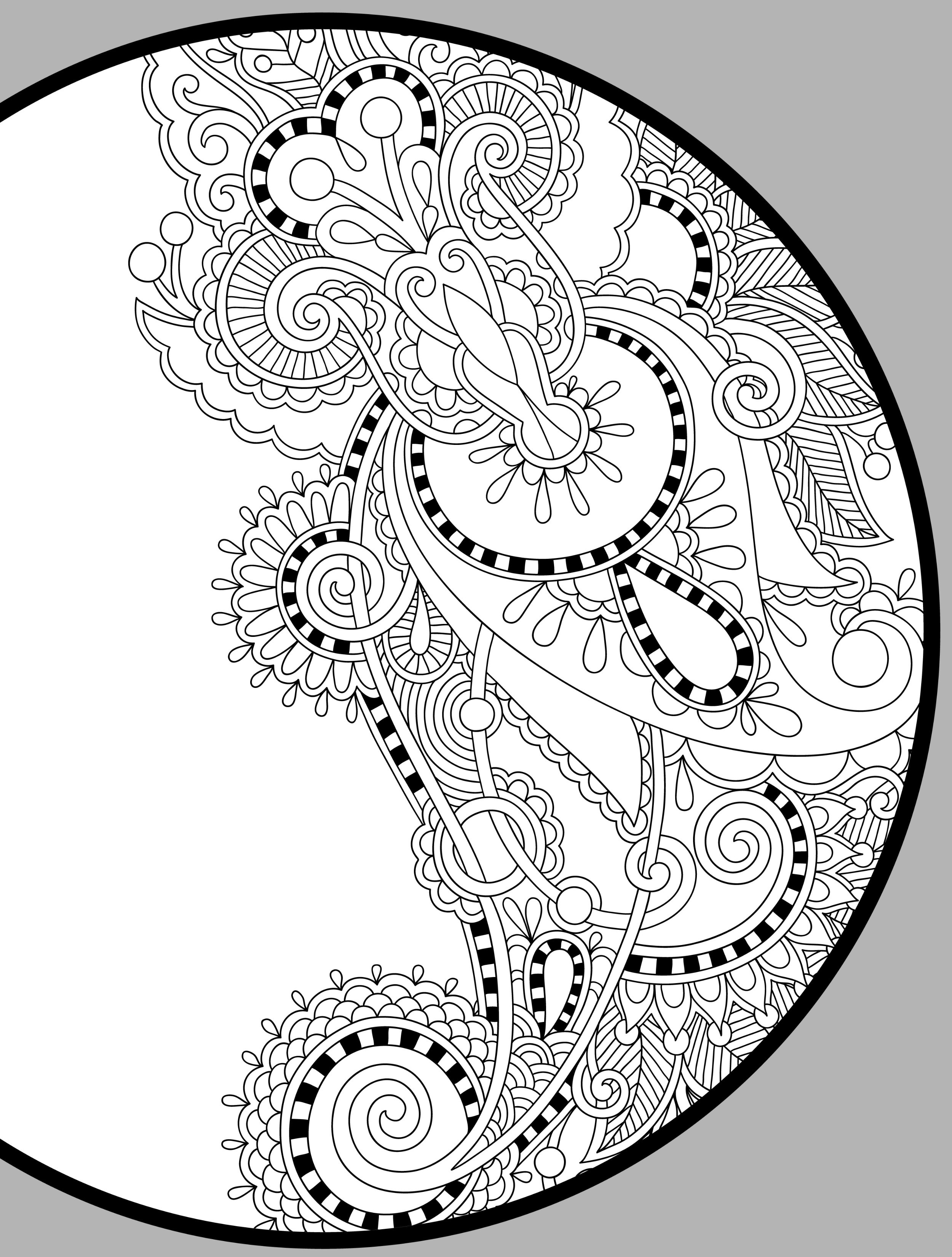 Downloadable Adult Coloring Books
 Free Printable Coloring Pages For Adults Pdf The Color Panda