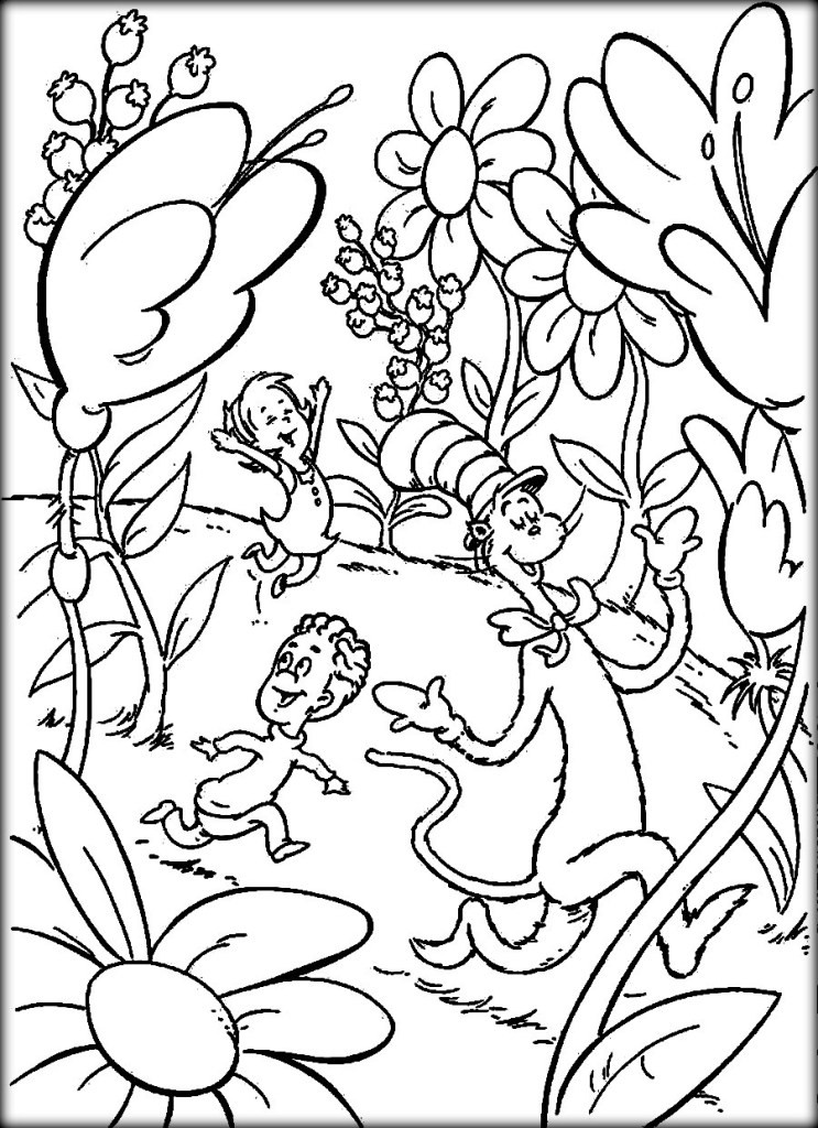 Dr.Seuss Coloring Book
 Top 10 Dr Seuss Coloring Pages For Kindergarten Color Zini