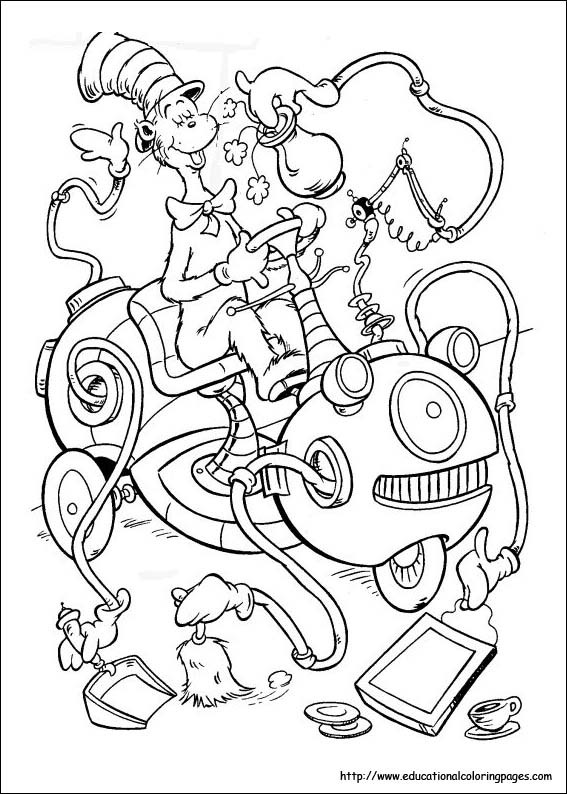 Dr Seuss Coloring Book
 Coloring Pages For Kids Dr Seuss coloring pages