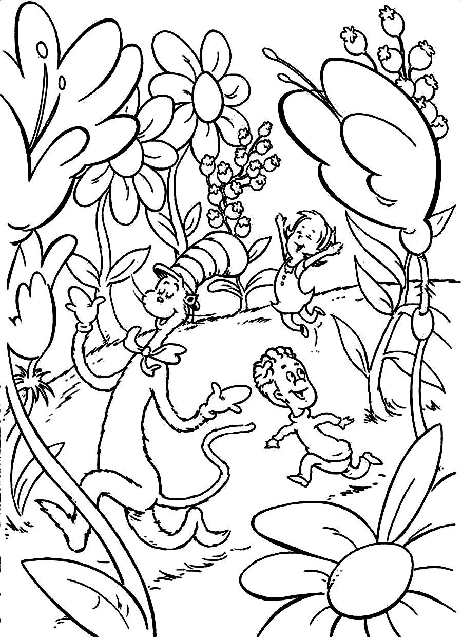 Dr.Seuss Coloring Book
 Dr Seuss Coloring Pages Bestofcoloring