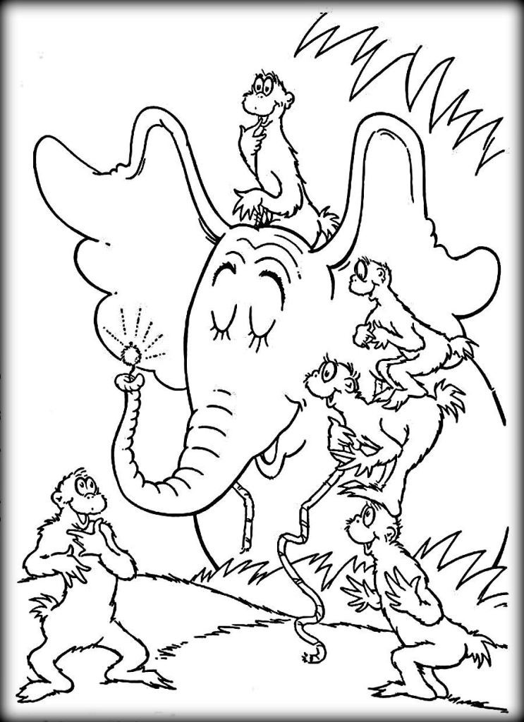 Dr.Seuss Coloring Book
 Top 10 Dr Seuss Coloring Pages For Kindergarten Color Zini