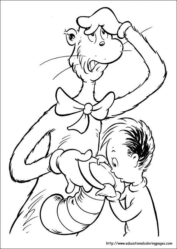 Dr Seuss Coloring Pages For Kids
 transmissionpress 10 Dr Seuss Coloring Pages Coloring
