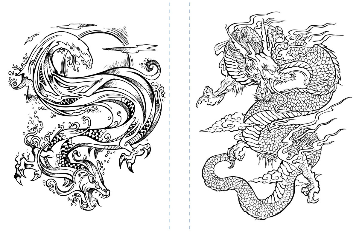 Dragon Adult Coloring Book
 Free Dragon Coloring Page to Print Adult Coloring