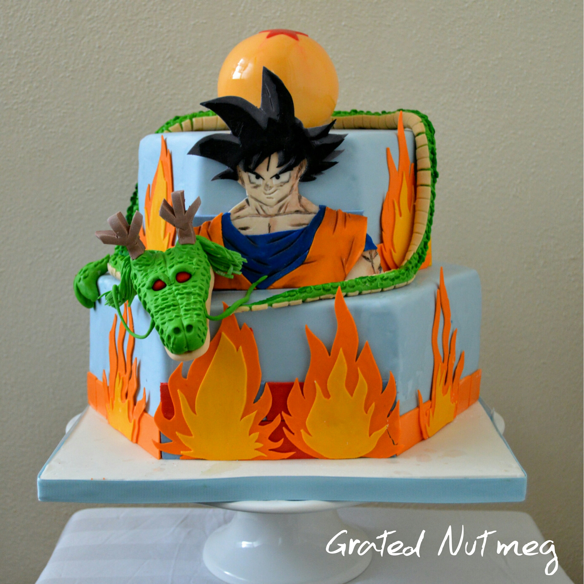 Dragon Ball Z Birthday Cake
 Dragon Ball Z Cake – Grated Nutmeg