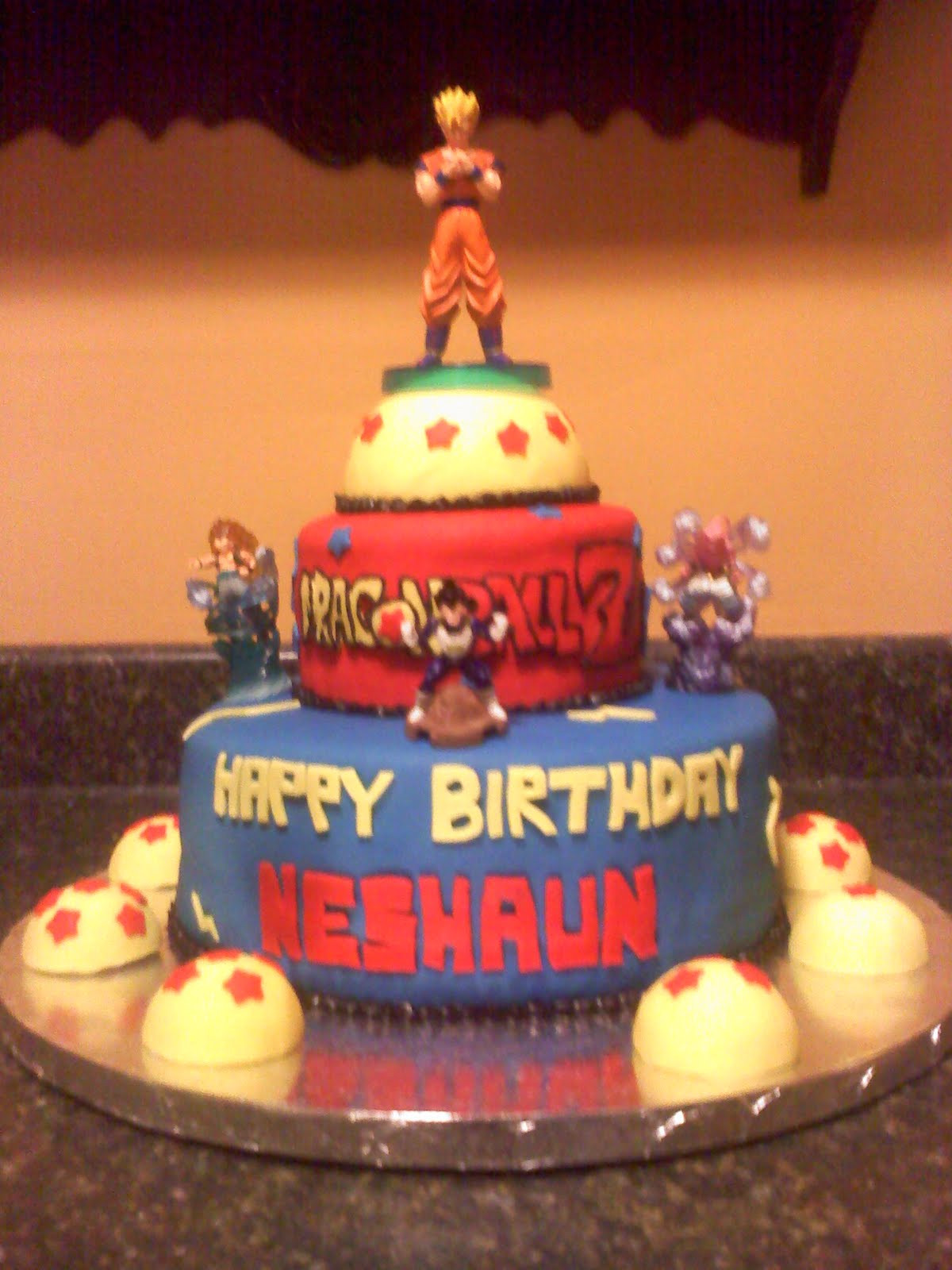 Dragon Ball Z Birthday Cake
 Lick Your Lips Cakes DragonBall Z Cake