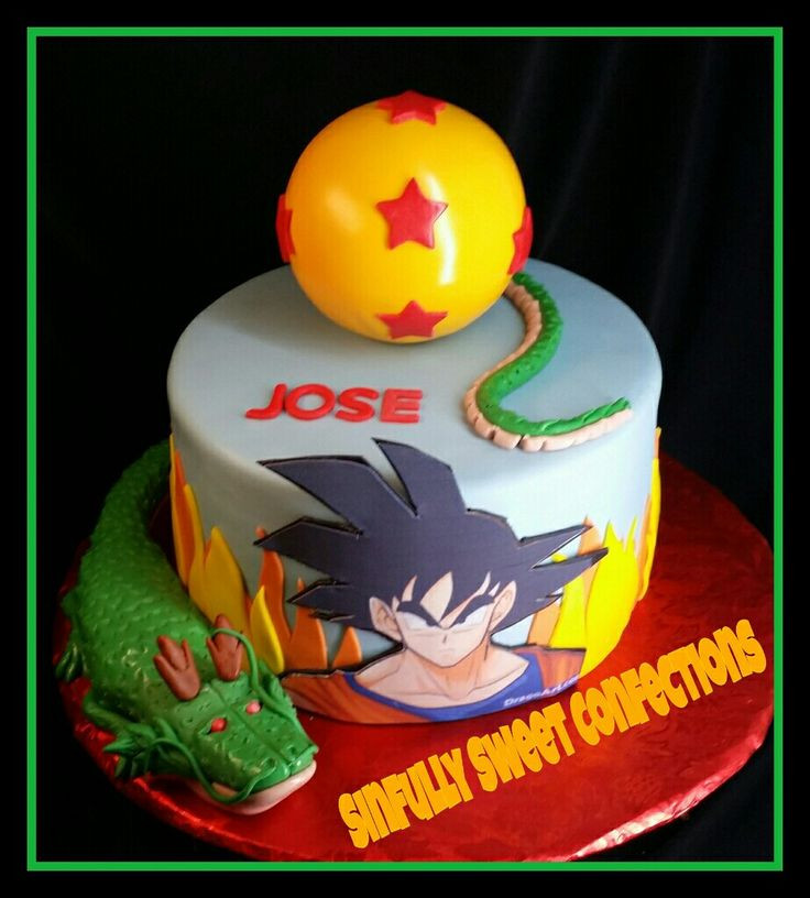 Dragon Ball Z Birthday Cake
 Les 30 meilleures images du tableau gateau dragon ball sur