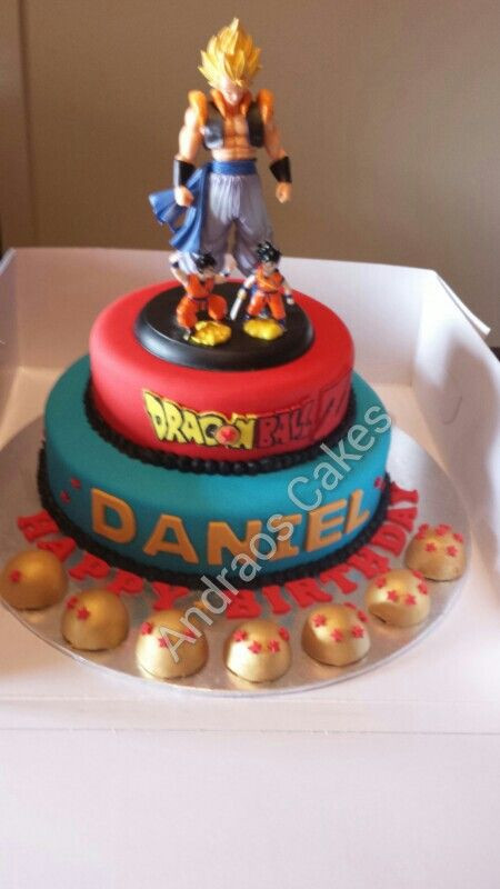 Dragon Ball Z Birthday Cake
 DRAGON BALLZ Cake we made Andraos cakes