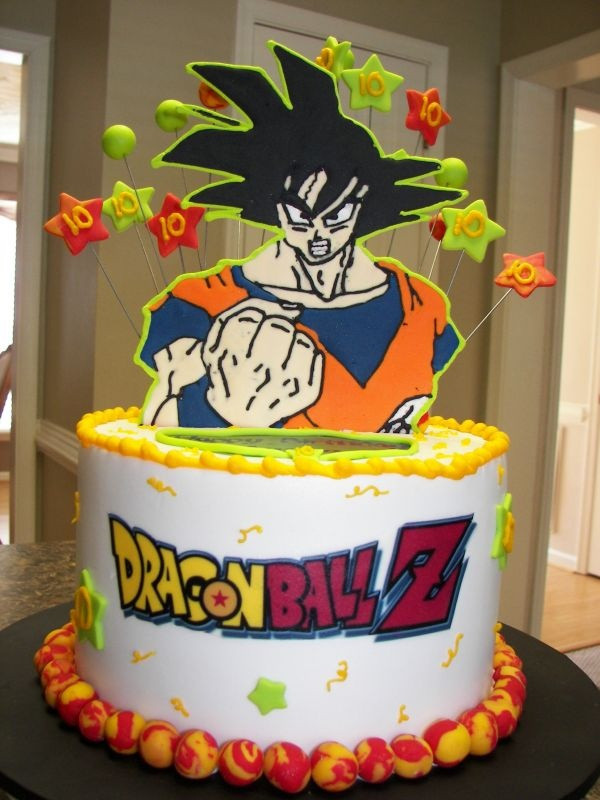Dragon Ball Z Birthday Cake
 1000 images about Dragon Ball Z Birthday on Pinterest