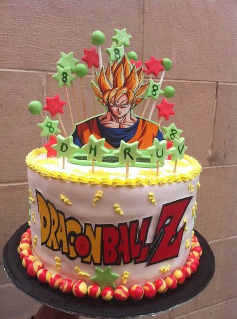 Dragon Ball Z Birthday Cake
 Dragon Ball Z Birthday Cake For Boys