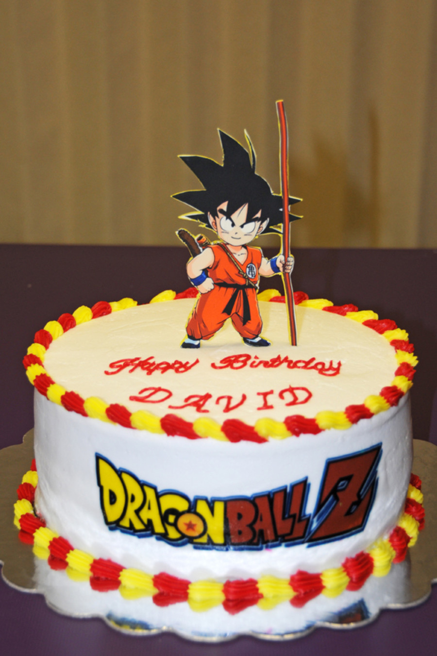 Dragon Ball Z Birthday Cake
 Dragon Ball Z Birthday Cake CakeCentral