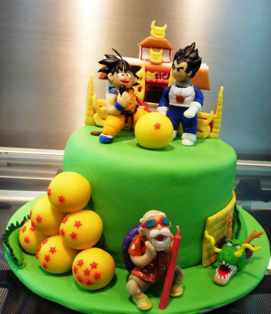 Dragon Ball Z Birthday Cake
 dragon ball z cake a photo on Flickriver