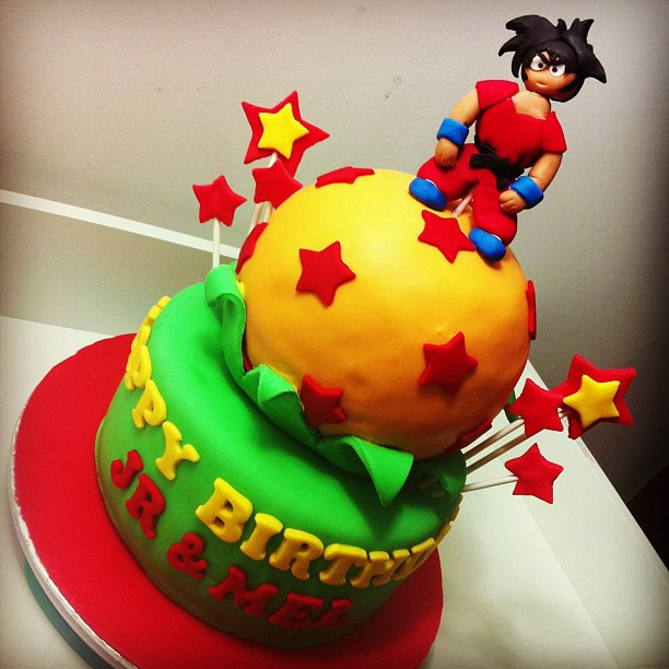 Dragon Ball Z Birthday Cake
 MattyEatsCakes