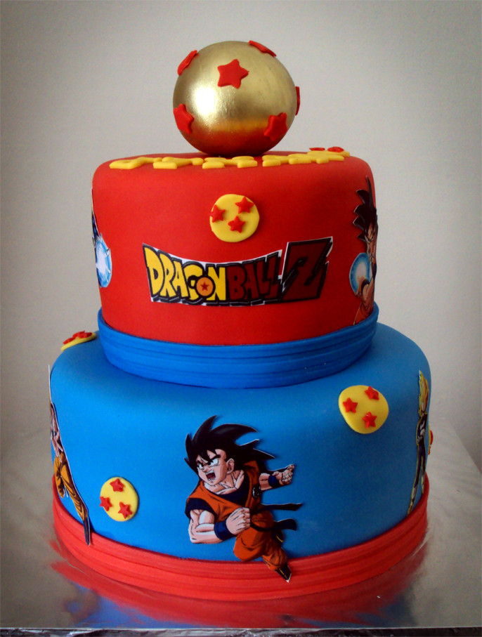 Dragon Ball Z Birthday Cake
 Delana s Cakes Dragon Ball Z Cake