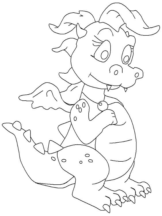 Dragon Coloring Pages For Girls
 dragon coloring pages for girls Google Search