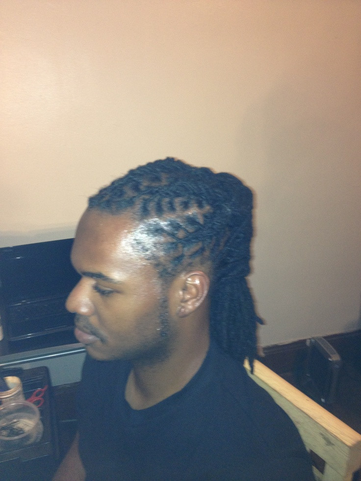 Dread Hairstyles For Medium Length
 25 best images about Locs styles men on Pinterest