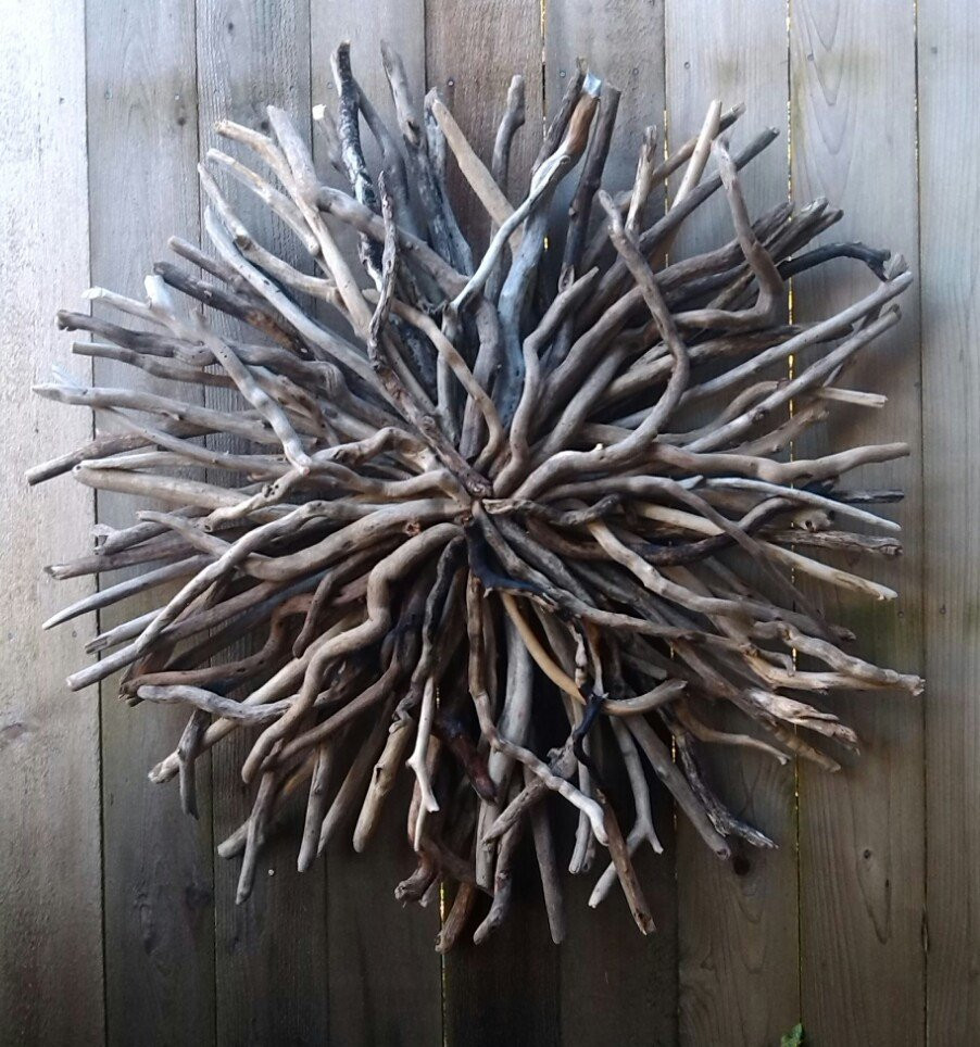 Best ideas about Driftwood Wall Art
. Save or Pin Driftwood Sun Wall Sculpture Hand Made Driftwood Art Outdoor Now.