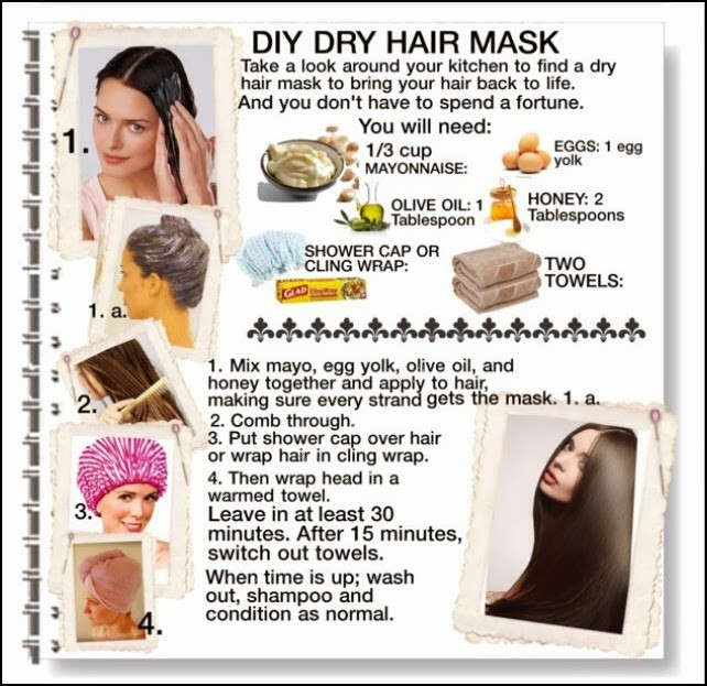 Best ideas about Dry Hair Treatment DIY
. Save or Pin [label 3] Diy Hair Treatments for Dry Damaged Hair Now.