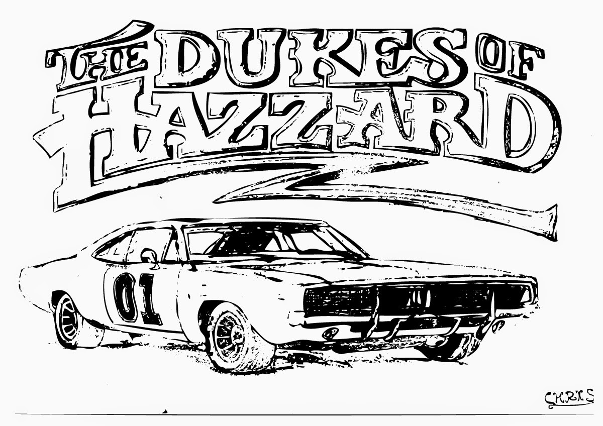Dukes Of Hazzard Coloring Pages For Kids
 Dukes Hazzard Coloring Pages Coloring Home
