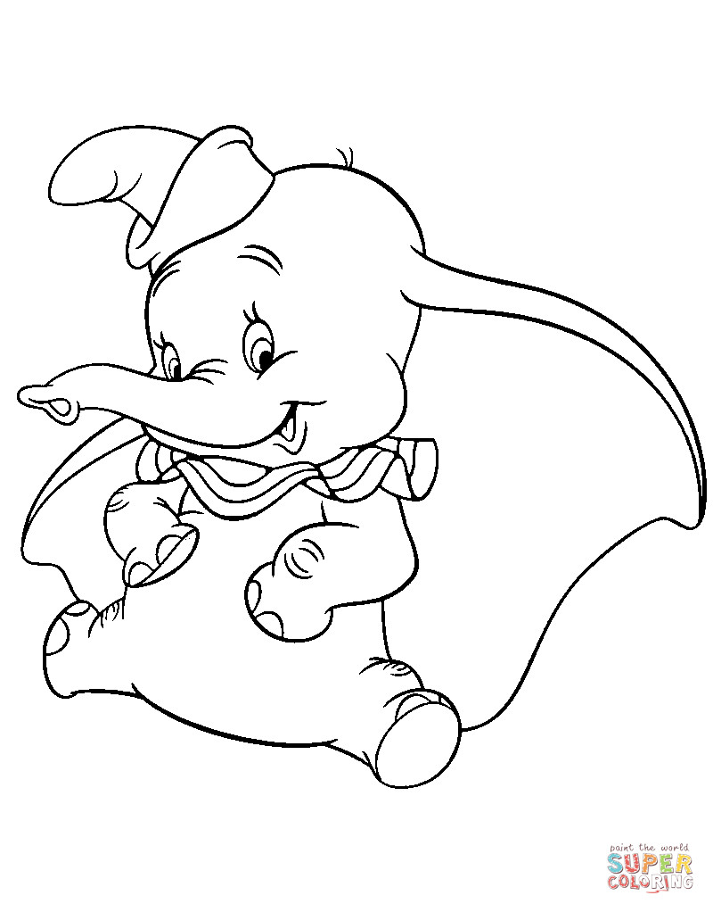 Best ideas about Dumbo Coloring Book Pages
. Save or Pin Lovely Dumbo coloring page Now.