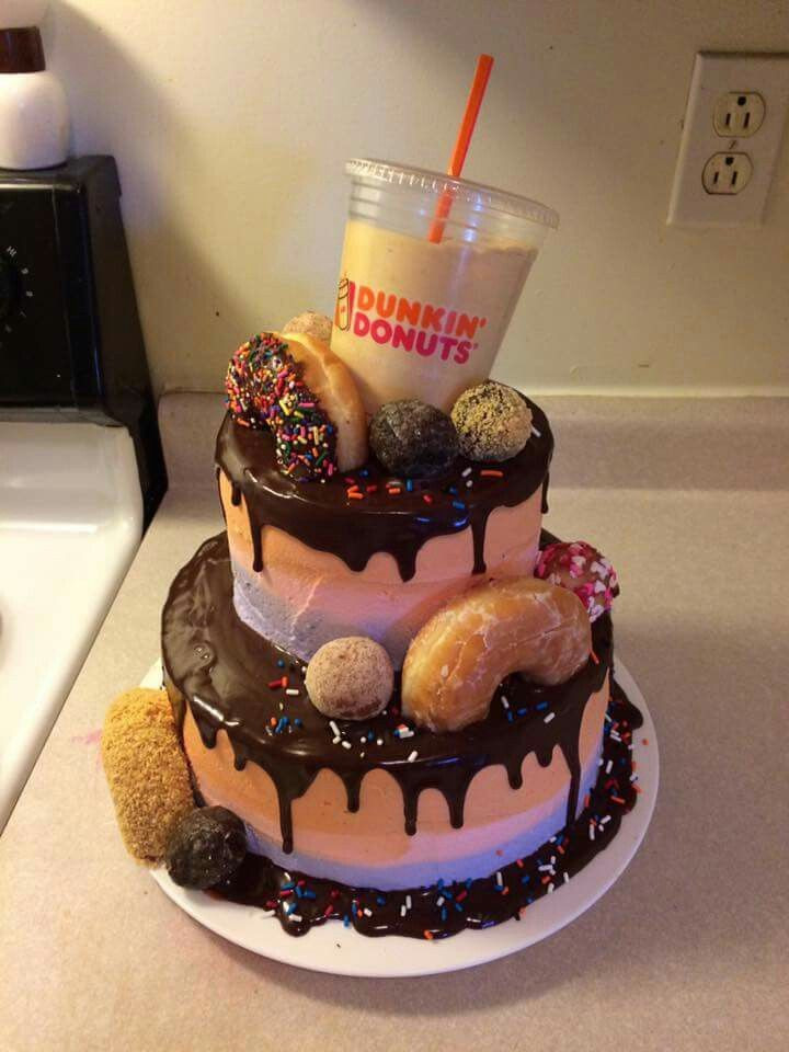 Dunkin Donuts Birthday Cake
 Dunkin donuts birthday cake birthday