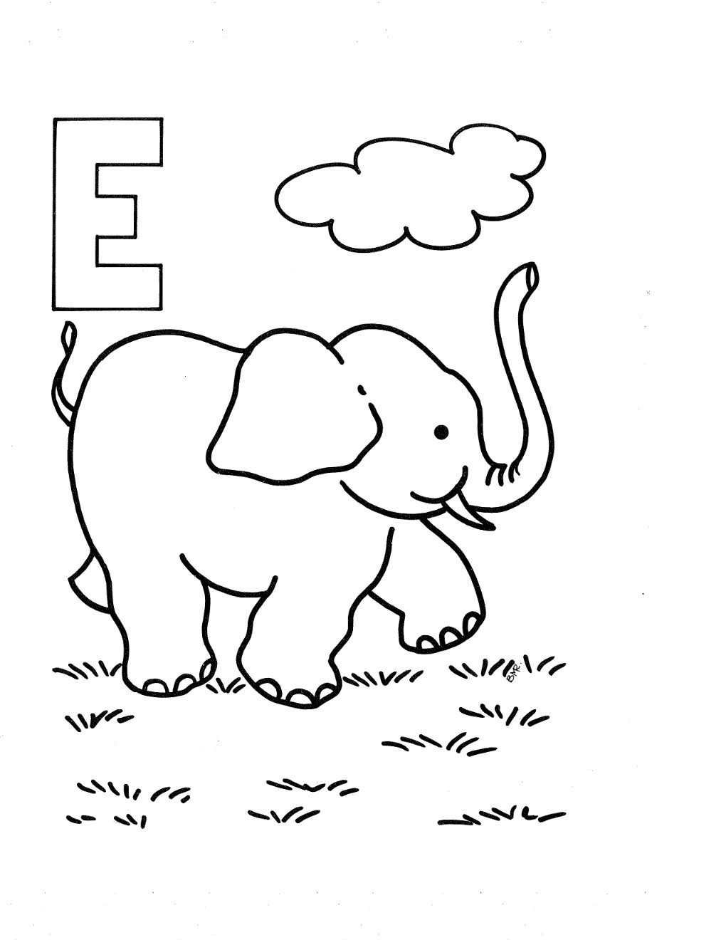 E Coloring Pages
 The Letter E Coloring Pages Coloring Home