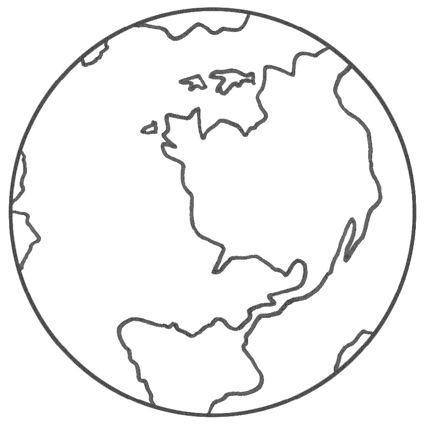 Earth Coloring Sheet
 22 earth coloring page to print Print Color Craft