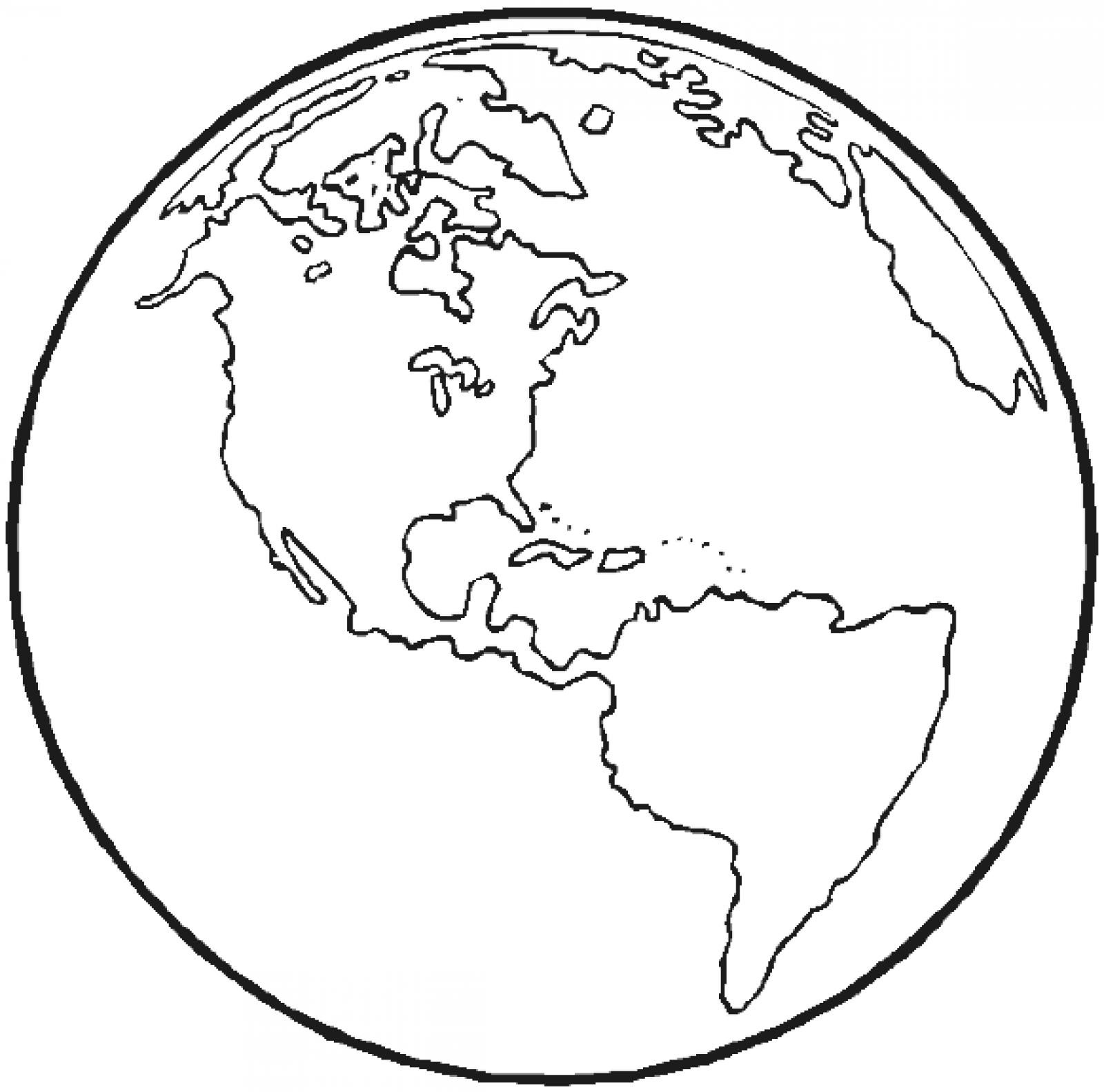 Earth Coloring Sheet
 Free Printable Earth Coloring Pages For Kids