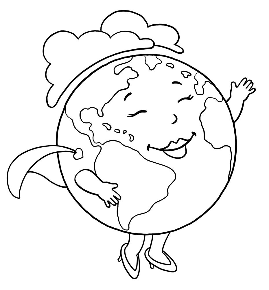 Earth Coloring Sheet
 Earth Day Coloring Pages Best Coloring Pages For Kids