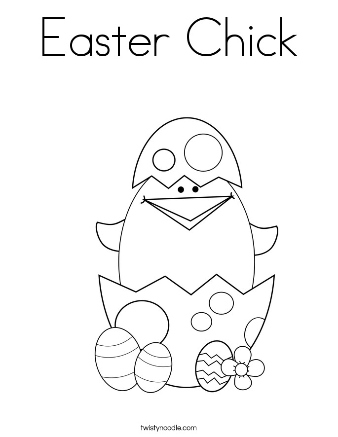 Easter Chick Coloring Pages
 Easter Chick Coloring Pages – Color Bros