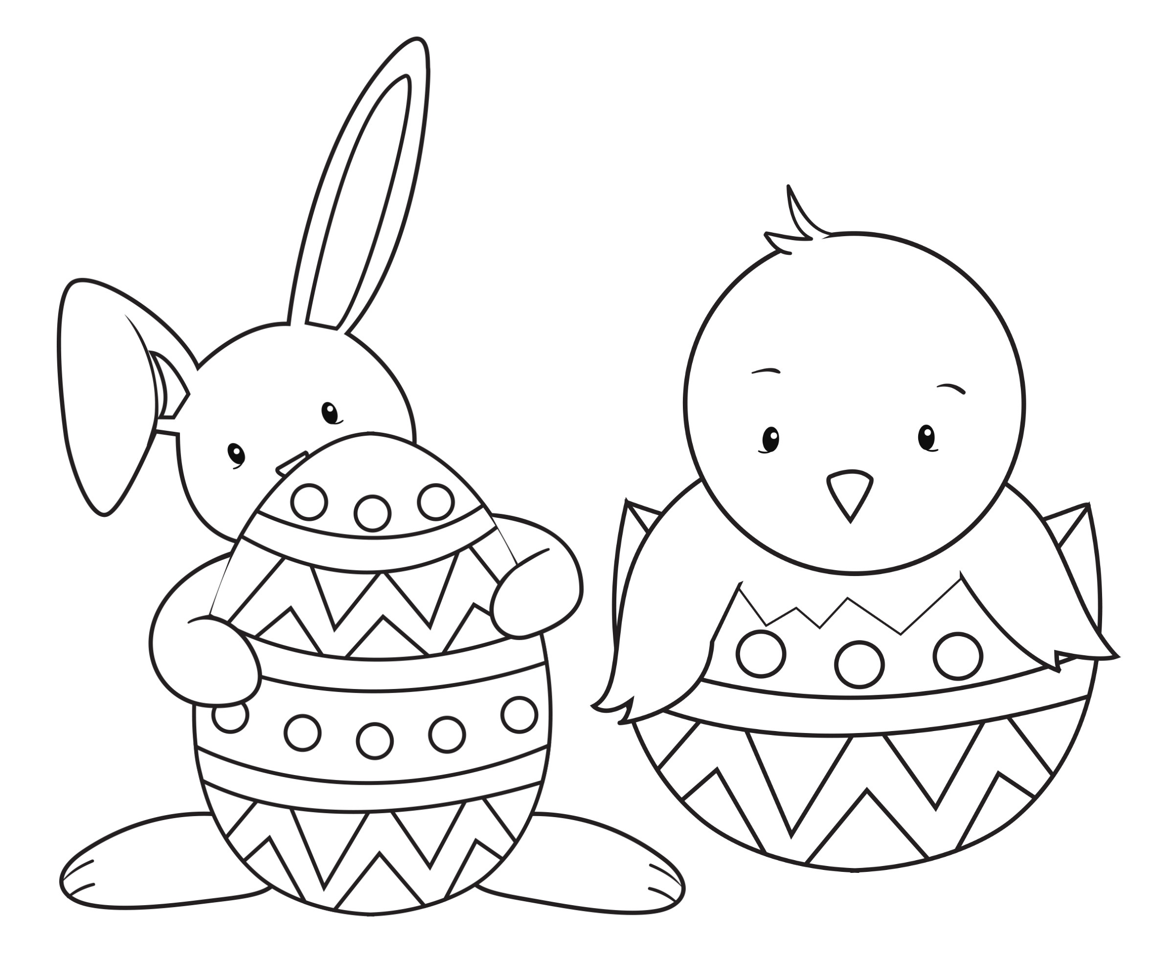 Easter Coloring Pages For Kids
 Easter Coloring Pages for Kids Crazy Little Projects