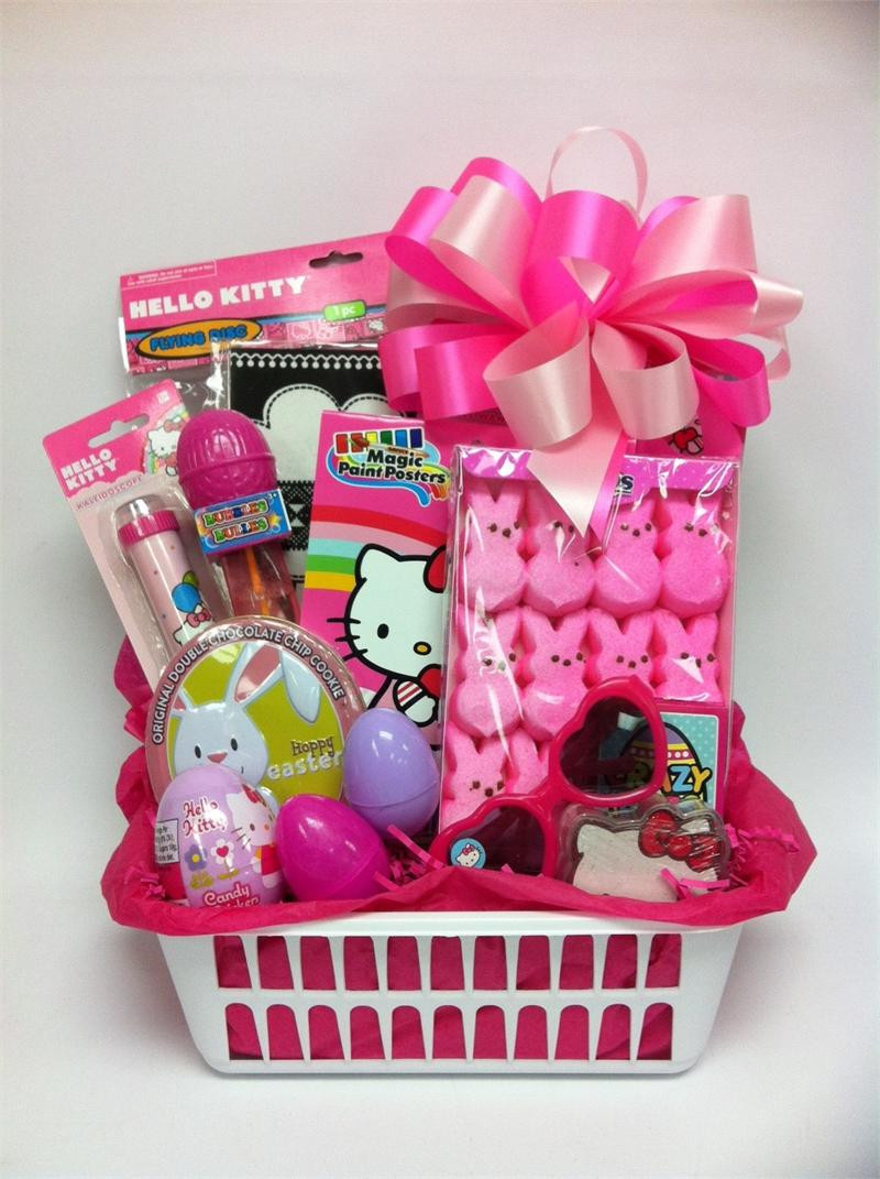 Easter Gift Ideas For Girlfriend
 Hello Kitty Easter Gift Basket for Girls