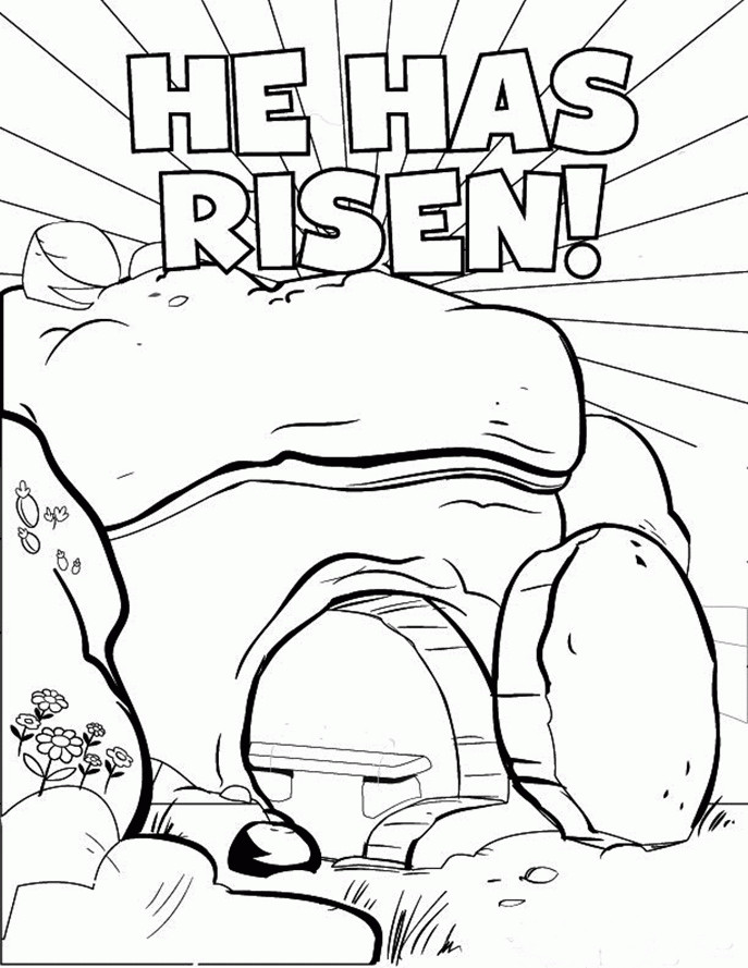 Easter Printable Coloring Pages Religious
 Free Printable Easter Coloring Pages Religious Coloring Home