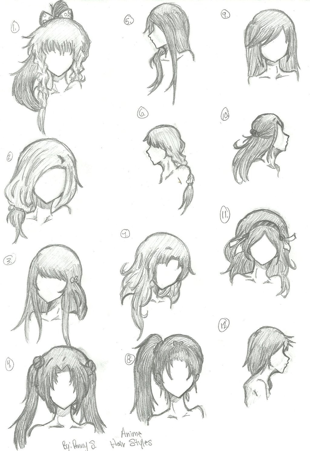 Best ideas about Easy Anime Hairstyles
. Save or Pin Hair Styles 1 12 by animebleach14 on DeviantArt Now.