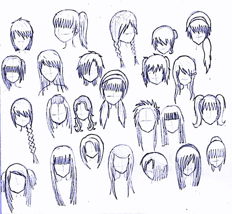 Best ideas about Easy Anime Hairstyles
. Save or Pin 24 girls hairstyles by MatsudaKeiko on DeviantArt Now.