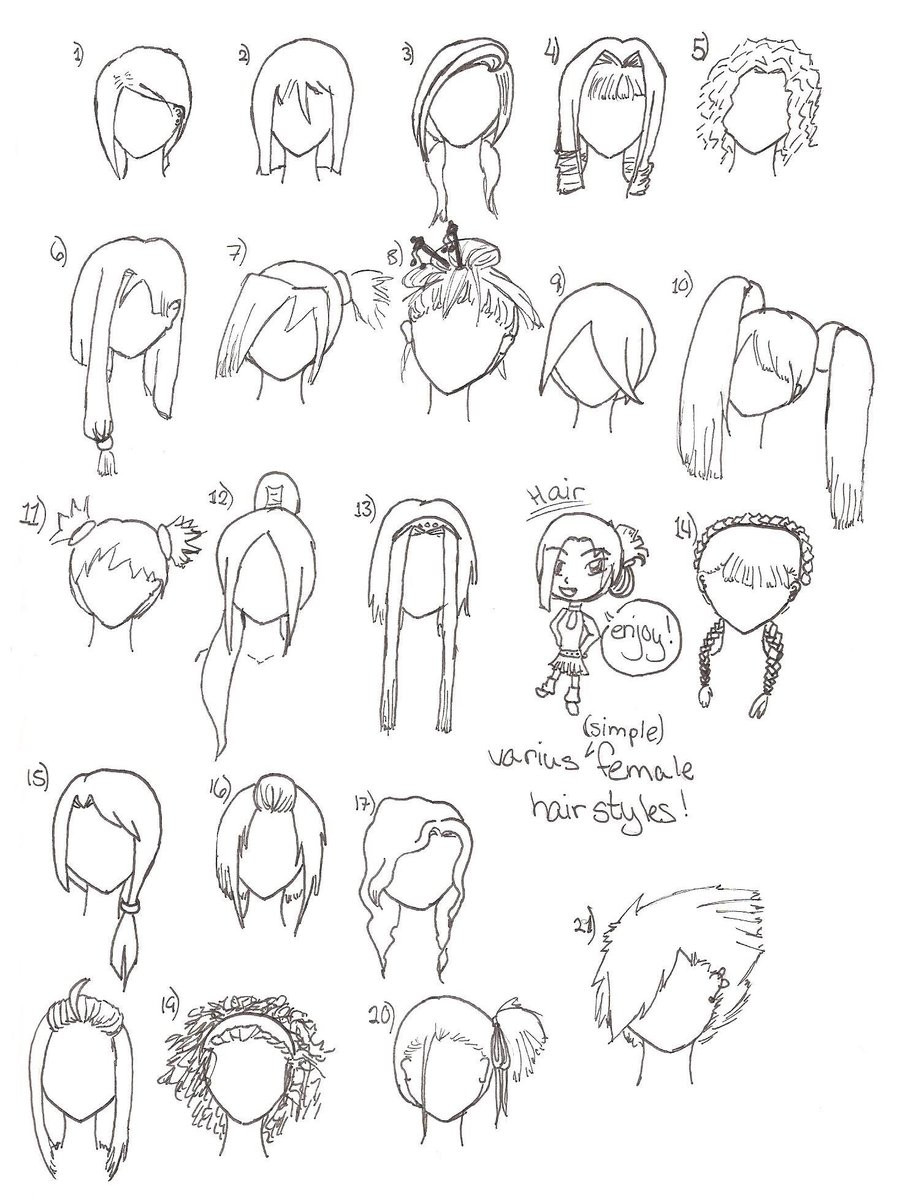 Best ideas about Easy Anime Hairstyles
. Save or Pin Simple Hairstyles by WandererAtHeart on DeviantArt Now.